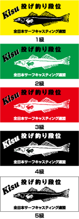 キス段位制認定プレート